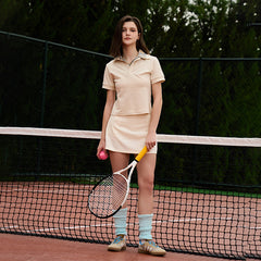 A-Line Pleated Skirt