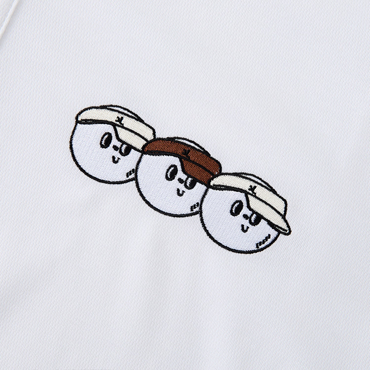 Oversize Long Sleeve Polo