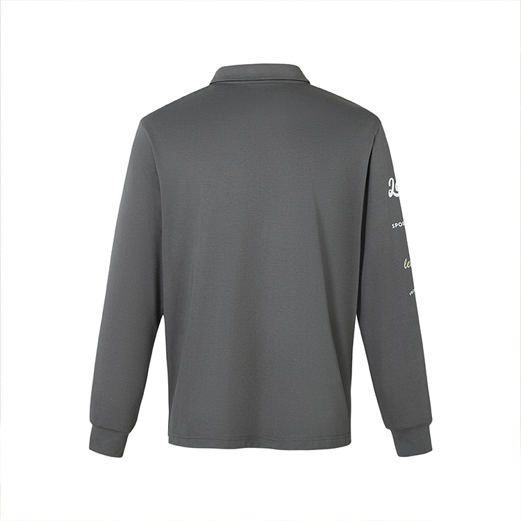 Oversize Long Sleeve Polo