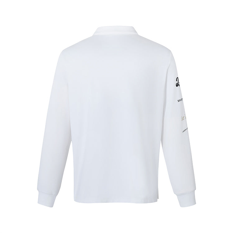 Oversize Long Sleeve Polo