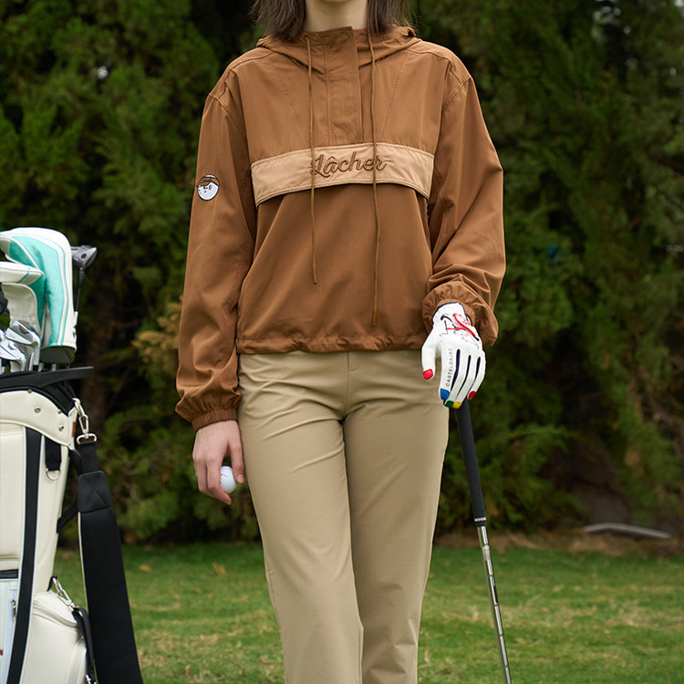 Zip Windbreaker & Flared trousers
