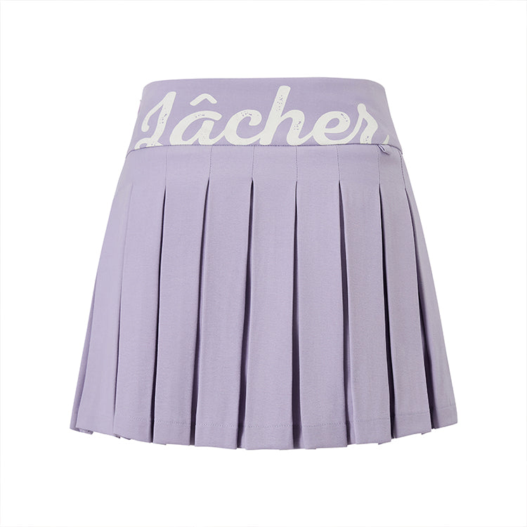 A-Line Pleated Skirt