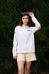 Oversize Long Sleeve Polo & Two-Layer Short